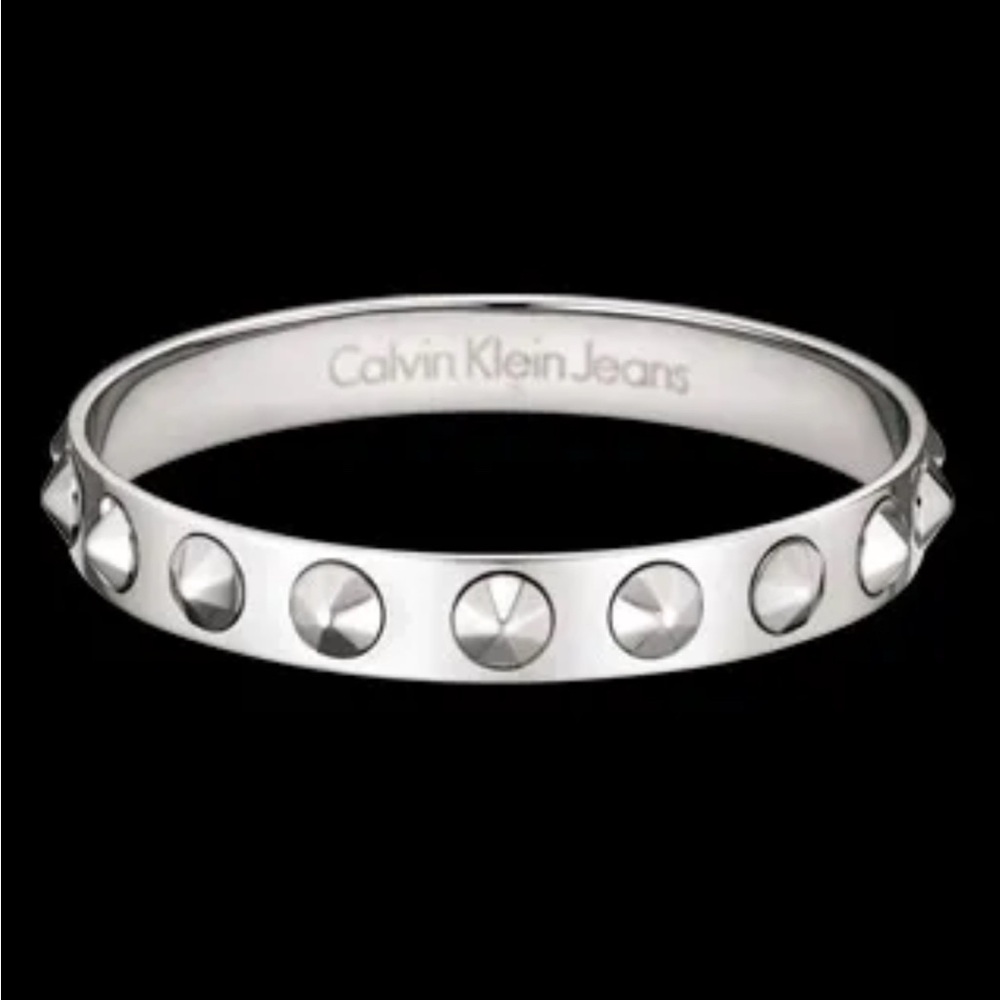Calvin Klein Silver Studded Women's Bracelet